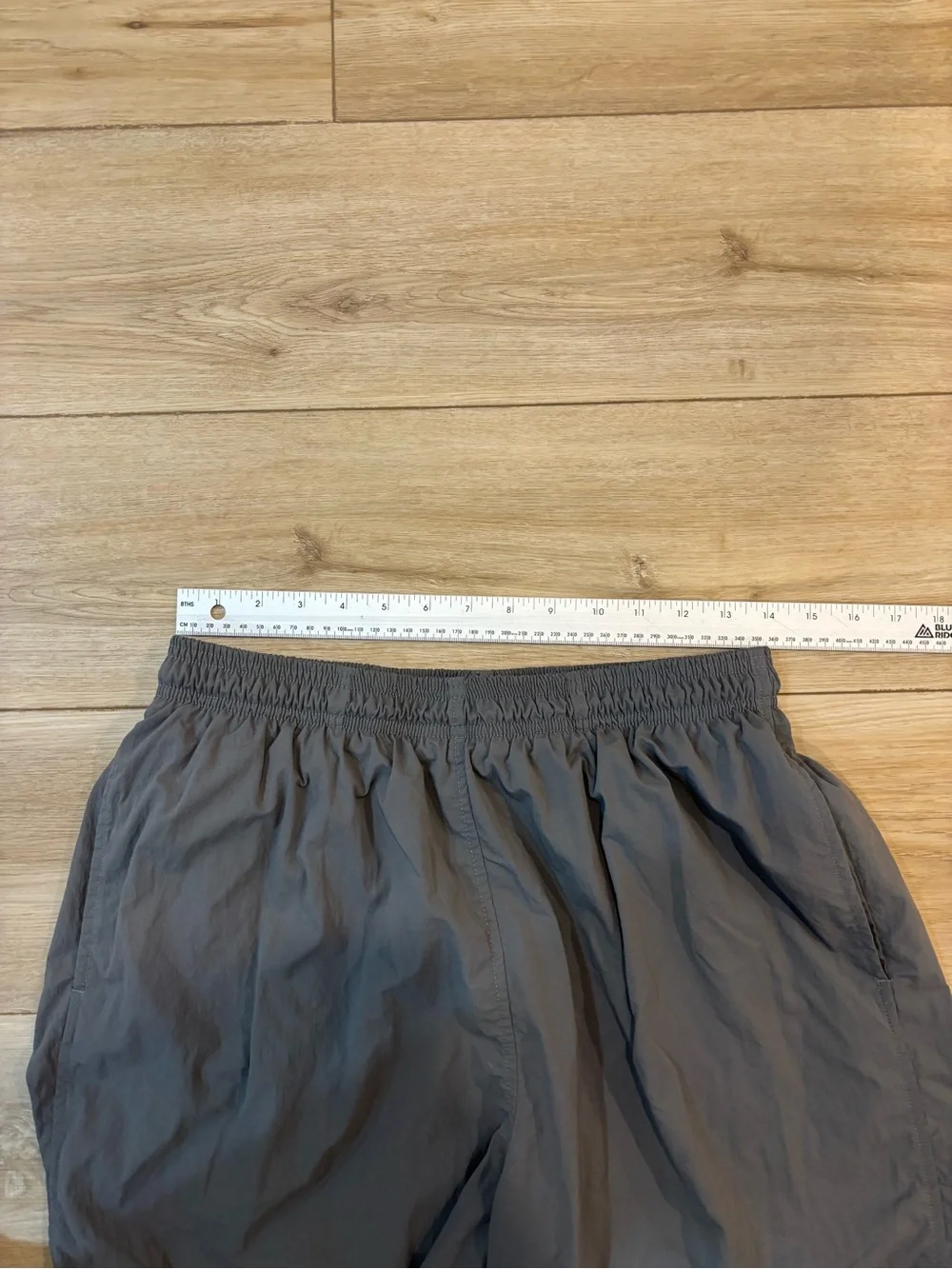 GORUCK Mens Swim Trunks Gray Built in USA Built Tough Size XXL Tough Dry